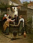 Guillaume Seignac By The Well painting
